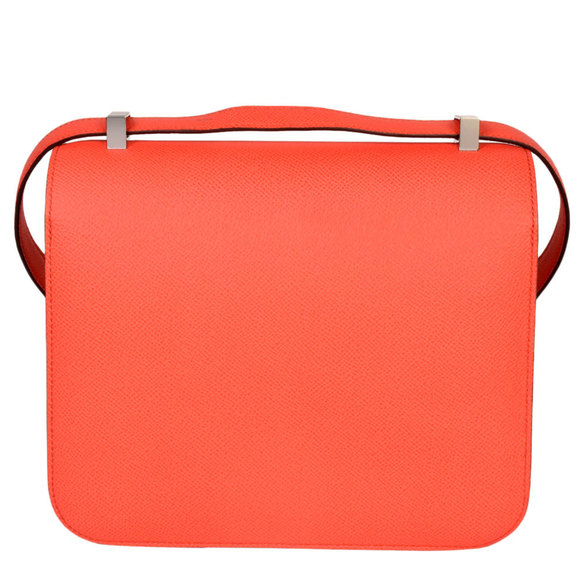 HERMES Constance 3 24 Rose Texas Vaux Epson Y stamped silver lacquer hardware... - Picture 3 of 7